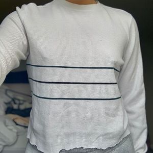 O’neill 3 striped white thermal long sleeve
